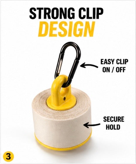 Paramedic Tape Holder Clip – EMS Medical Tape Holder & Dispenser for Belt bag Ambulance EMT