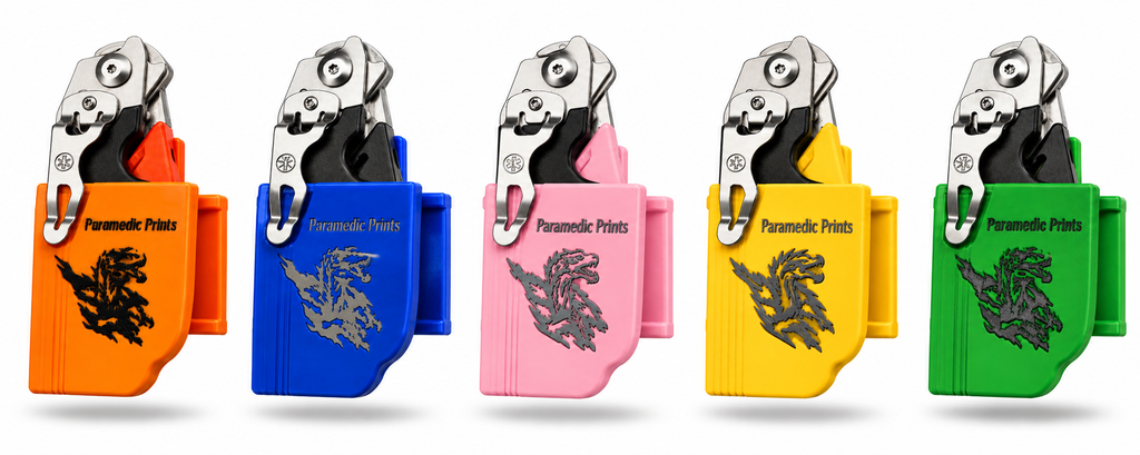 Raptor Shears Holster & Belt Attachment | Custom PETG Paramedic Shears Holder