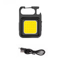 Super Bright LED Torch Keyring with Magnetic Base & Stand