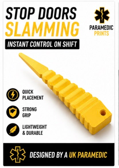 Paramedic Door Jam Wedge – Stops Doors Slamming EMT Ambulance Tool